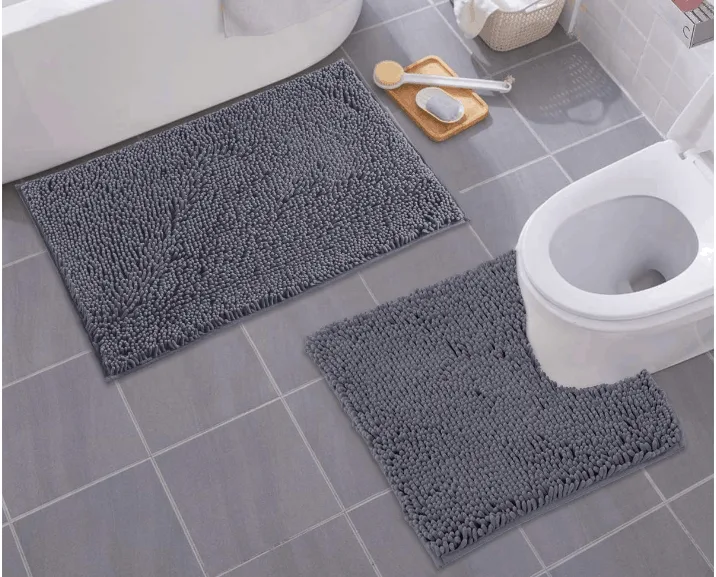 Never Wash Bathroom Rugs With Towels, How To Keep Bathroom Rugs From Sliding