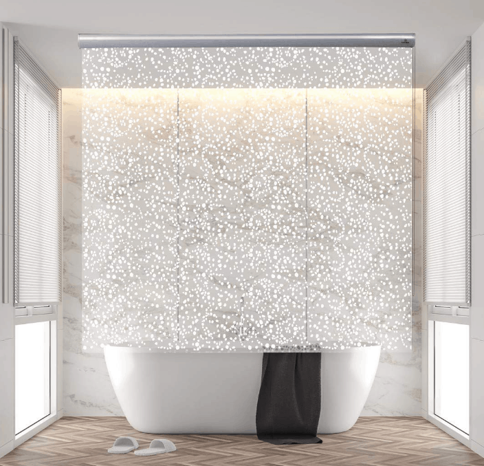 houzz bathroom window treatments