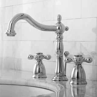 Victorian chrome bathroom faucet