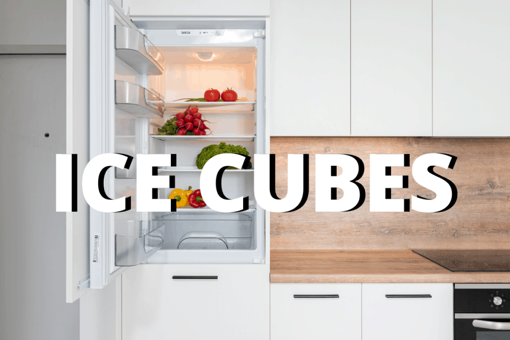 how refrigerators make ice cubes